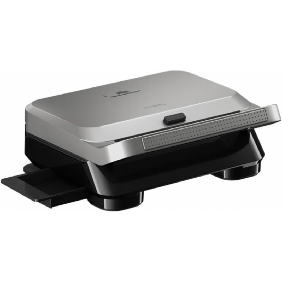 GRILL BRAUN SM5006 INOX 800W PLACAS INTER. 27X13CM